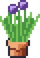 Pixel art drawing: Chives