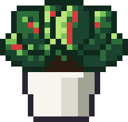 Pikselowy rysunek: Maranta