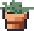 Pixel art drawing: Thyme